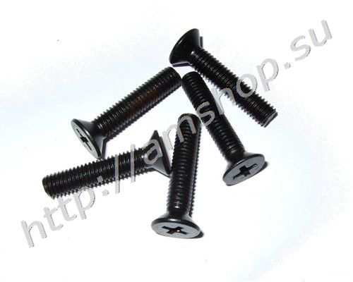 Болт фиксации патрона дрели, резьба М5 левая, головка D-9,2мм под потай ...